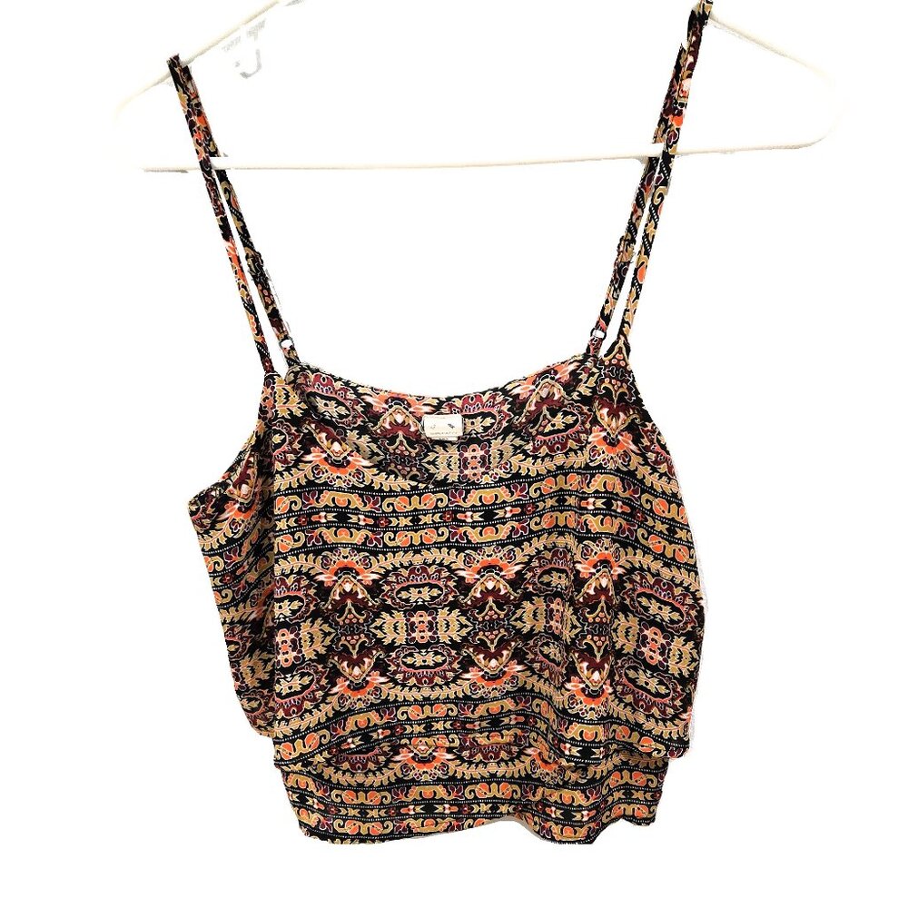 LA Hearts Sz Medium Womens Layered Crop Tank Top